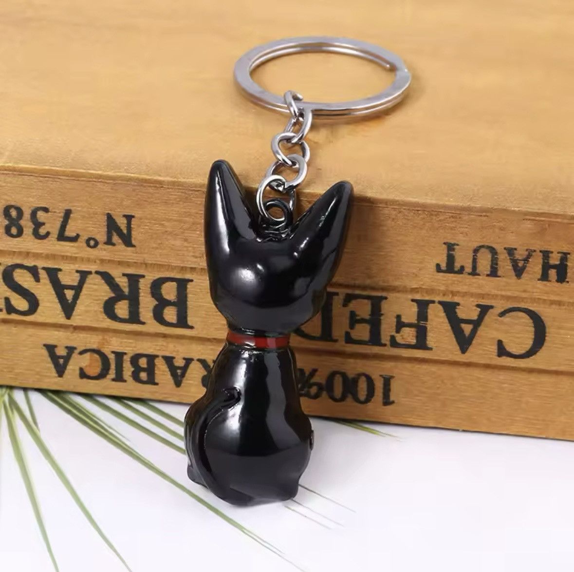 Designer Anime black cat keychain Size ONE SIZE - 3 Thumbnail