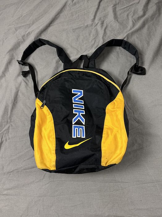 Nike Y2K Nike Vintage Backpack Big Logo Swoosh Drill Archive 90s