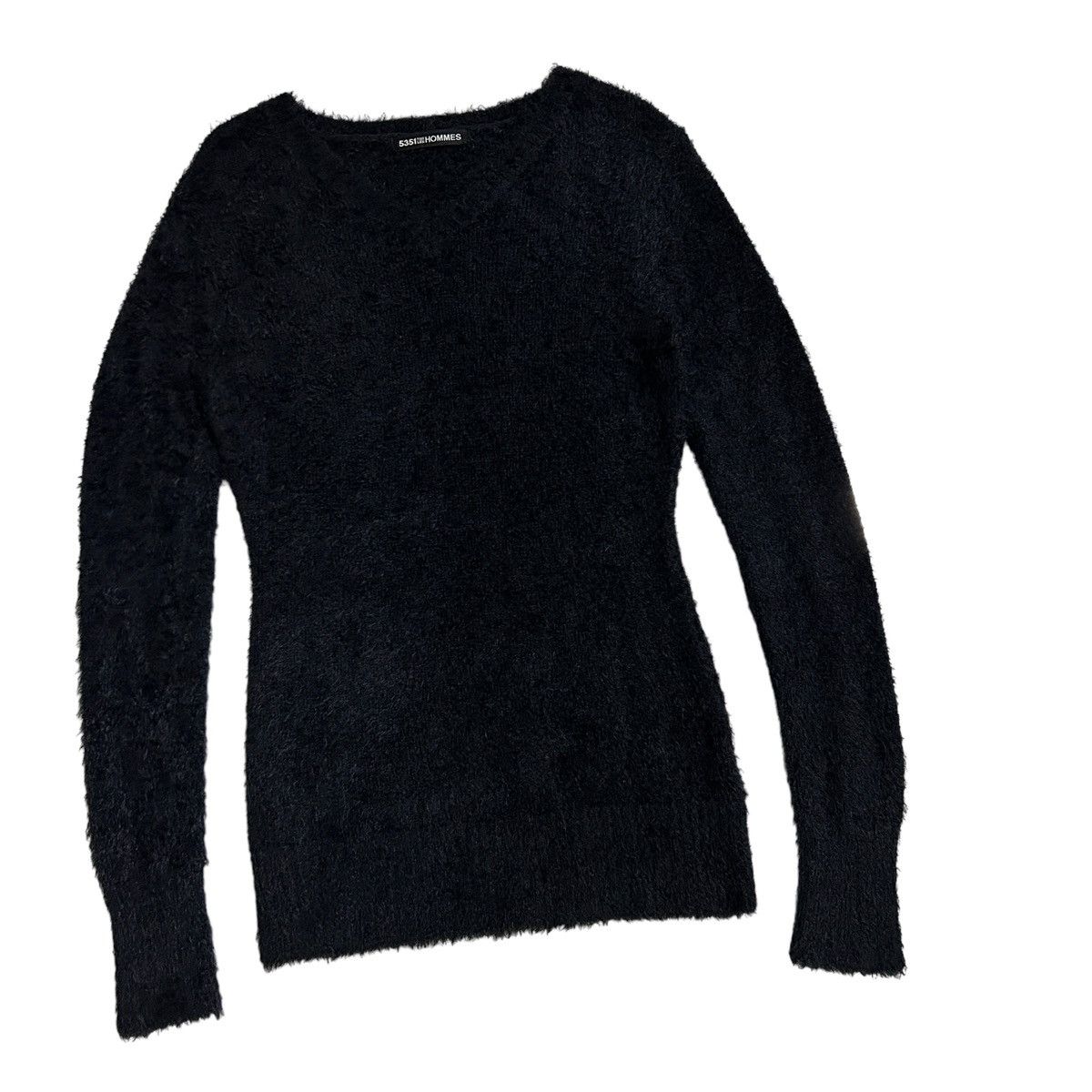5351 POUR LES HOMMES × Japanese Brand 2000s 5351 Pour Les Hommes - Mohair Top Size US M / EU 48-50 / 2 - 4 Thumbnail
