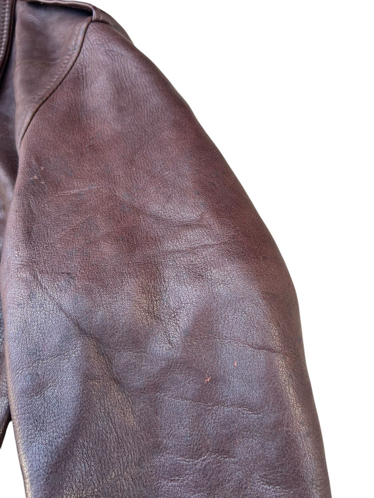 Indian Motorcycle RARE! 60s 70s Indian Motorcycle Embroidery Leather Jacket Size US S / EU 44-46 / 1 - 9 Thumbnail