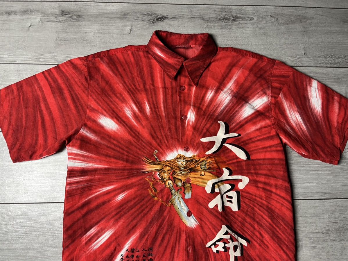 Japanese Brand Anime Japanese shirt sword warrior size Large Size US L / EU 52-54 / 3 - 3 Thumbnail
