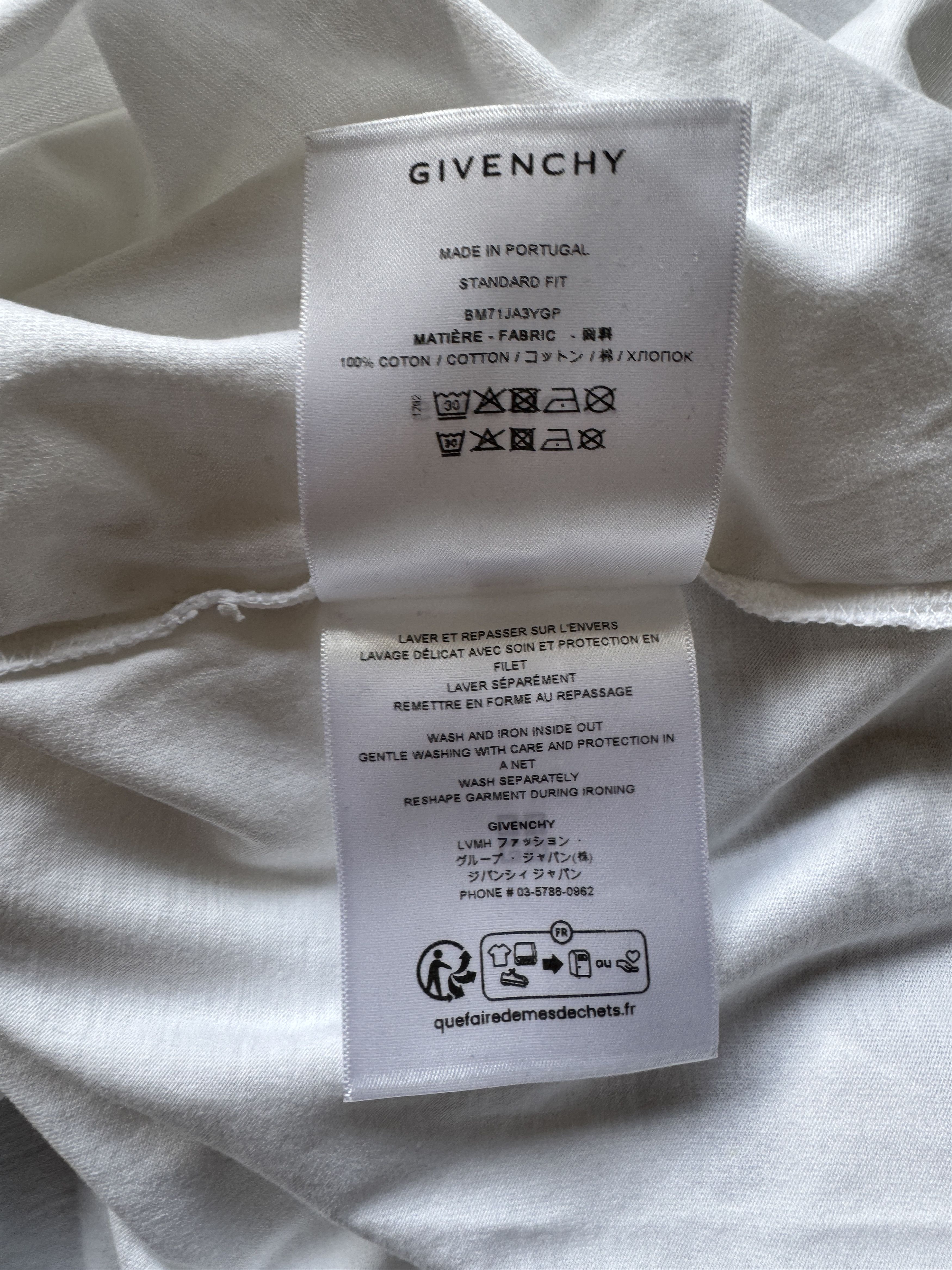 Givenchy Floral Graphic Logo T-Shirt Size US XL / EU 56 / 4 - 18 Thumbnail