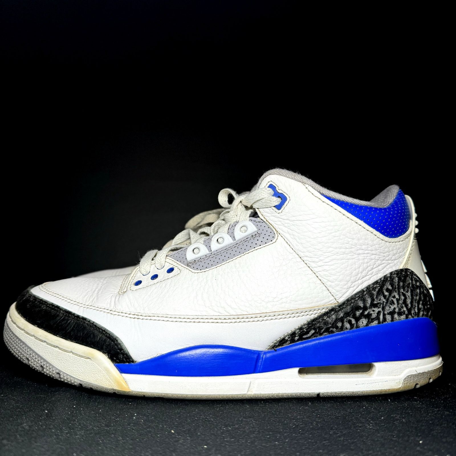 Jordan Brand × Nike Size 10.5 - Nike Air Jordan 3 Retro Racer Blue Men's Shoes Size US 10.5 / EU 43-44 - 8 Thumbnail