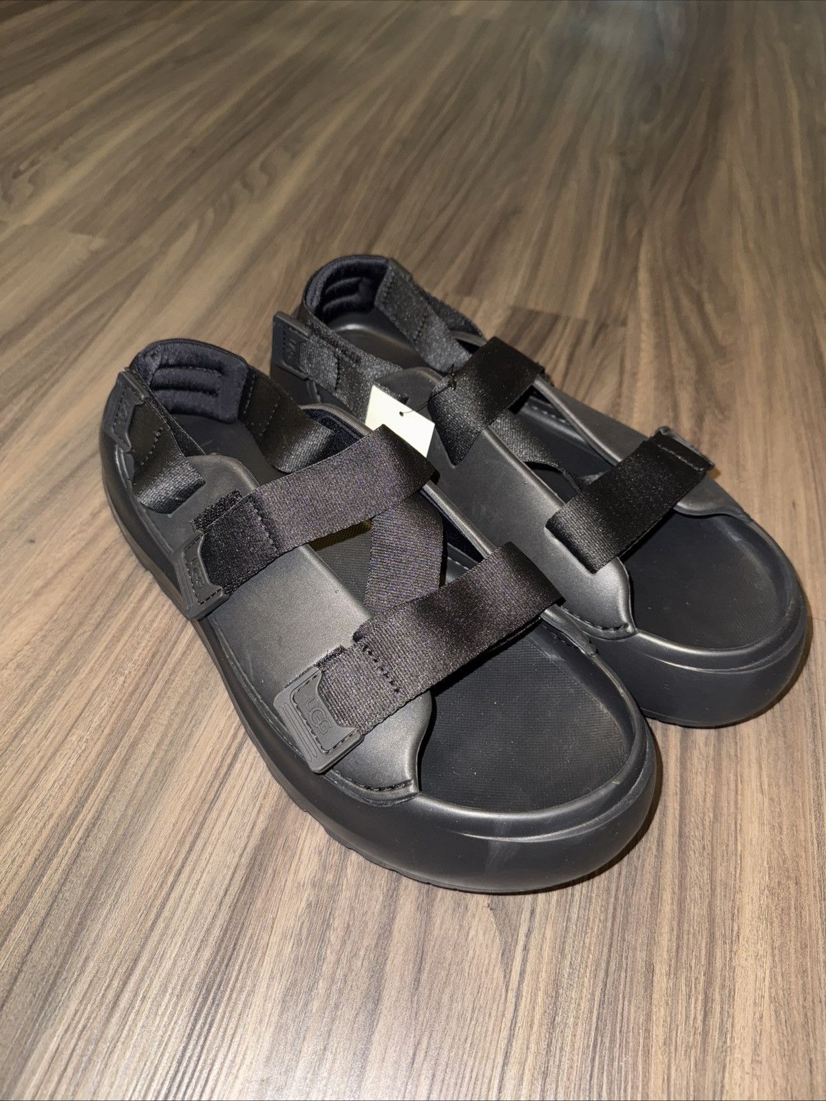 Ugg UGG M Stratus Sandals Black Size 13 | Adjustable Straps Size US 13 / EU 46 - 1 Thumbnail