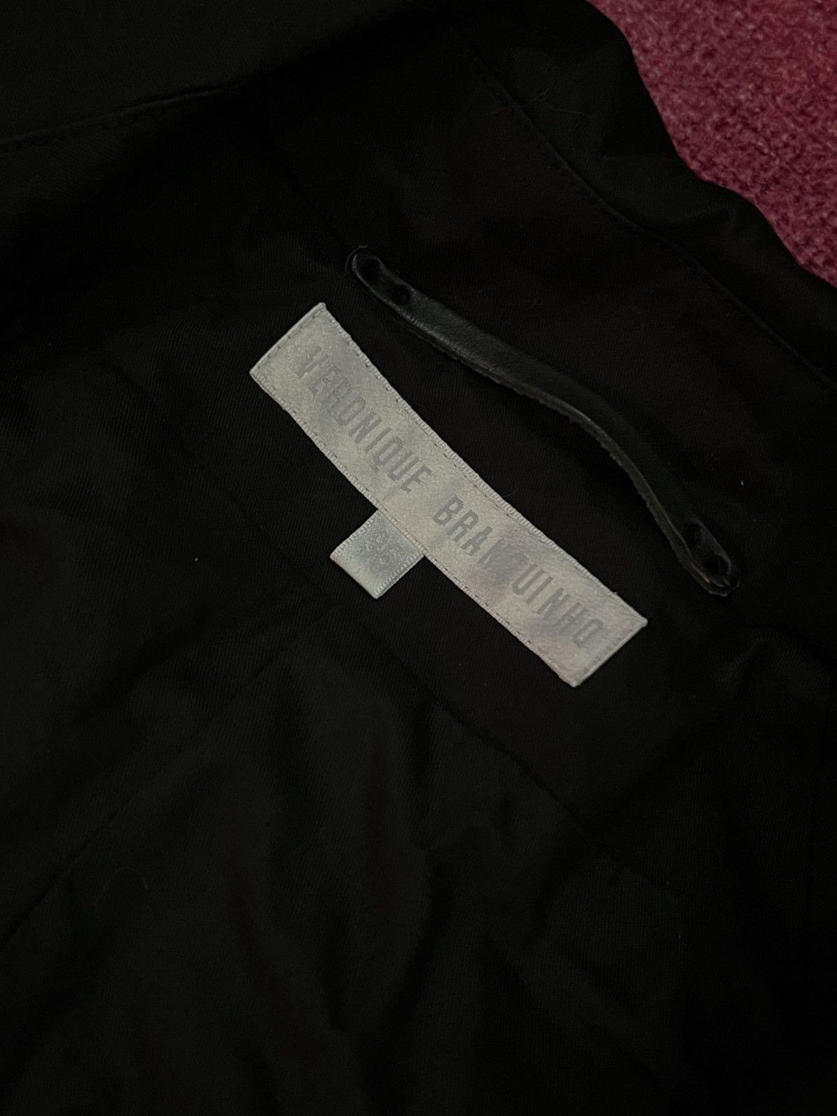 Veronique Branquinho Black Trench Coat Size XS / US 0-2 / IT 36-38 - 2 Thumbnail