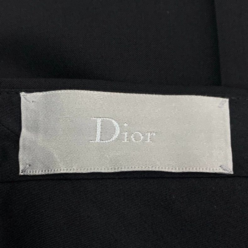 Dior Dior Black wool straight trousers 2501-Nextarrow Size US 30 / EU 46 - 5 Thumbnail