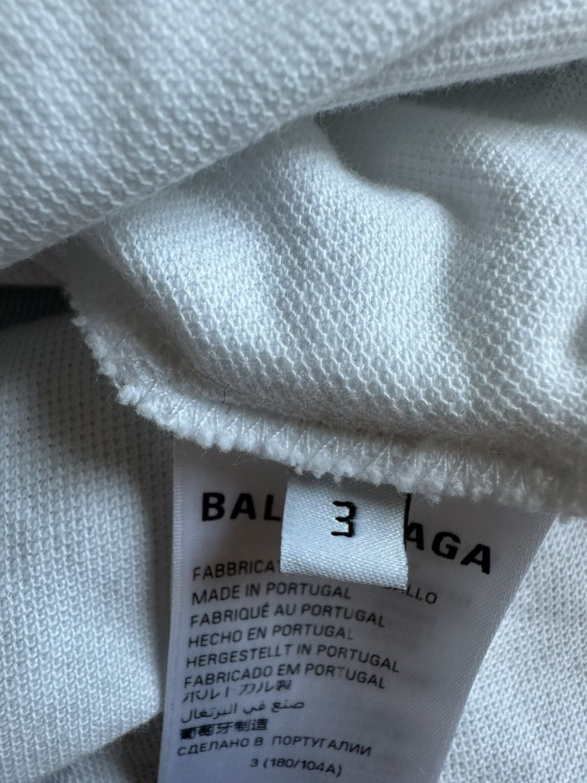 Balenciaga BALENCIAGA OVERSIZED BB LOGO POLO SHIRT – WHITE – SIZE 3 Size US L / EU 52-54 / 3 - 10 Thumbnail