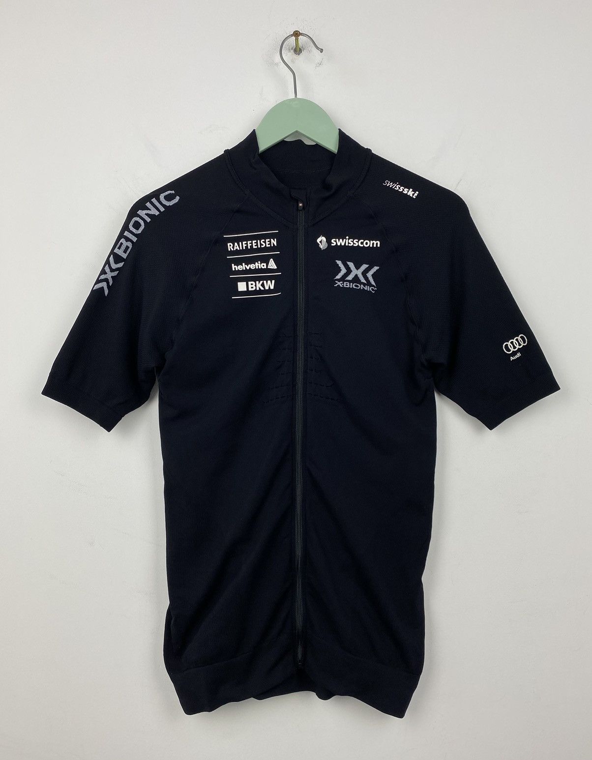 Bicycle X-Bionic Swisscom Bike Race Cycling Jersey Rapha Castelli Size US XL / EU 56 / 4 - 1 Thumbnail