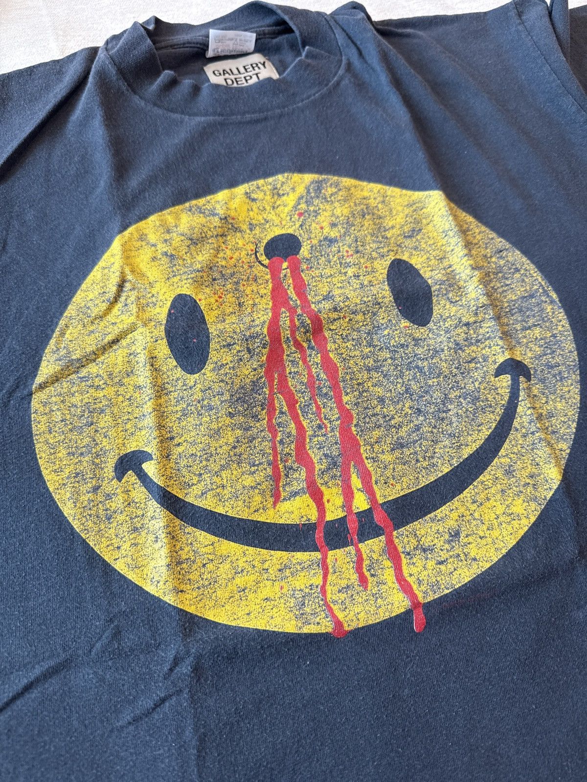 Gallery Dept. Gallery dept. 1 of 1 blood smiley face 90s vintage tee Size US XL / EU 56 / 4 - 3 Thumbnail