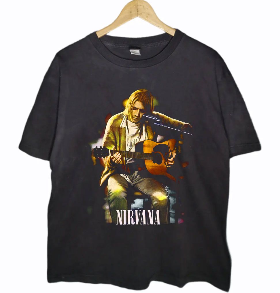 Nirvana Nirvana T-shirt Tee Shirt Nirvana Rock Band Tee T-shirt Size US XL / EU 56 / 4 - 1 Thumbnail