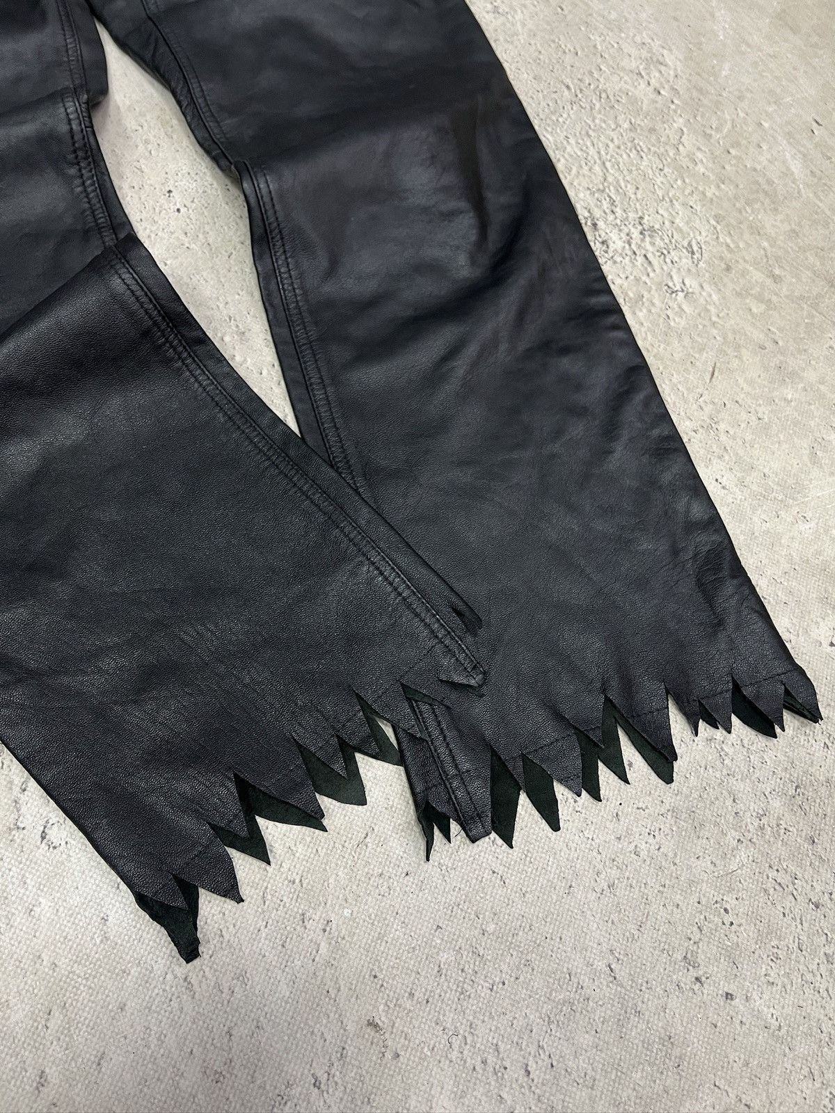 Dolce & Gabbana Dolce Gabbana archive leather pants avant garde y2k Size US 32 / EU 48 - 3 Thumbnail