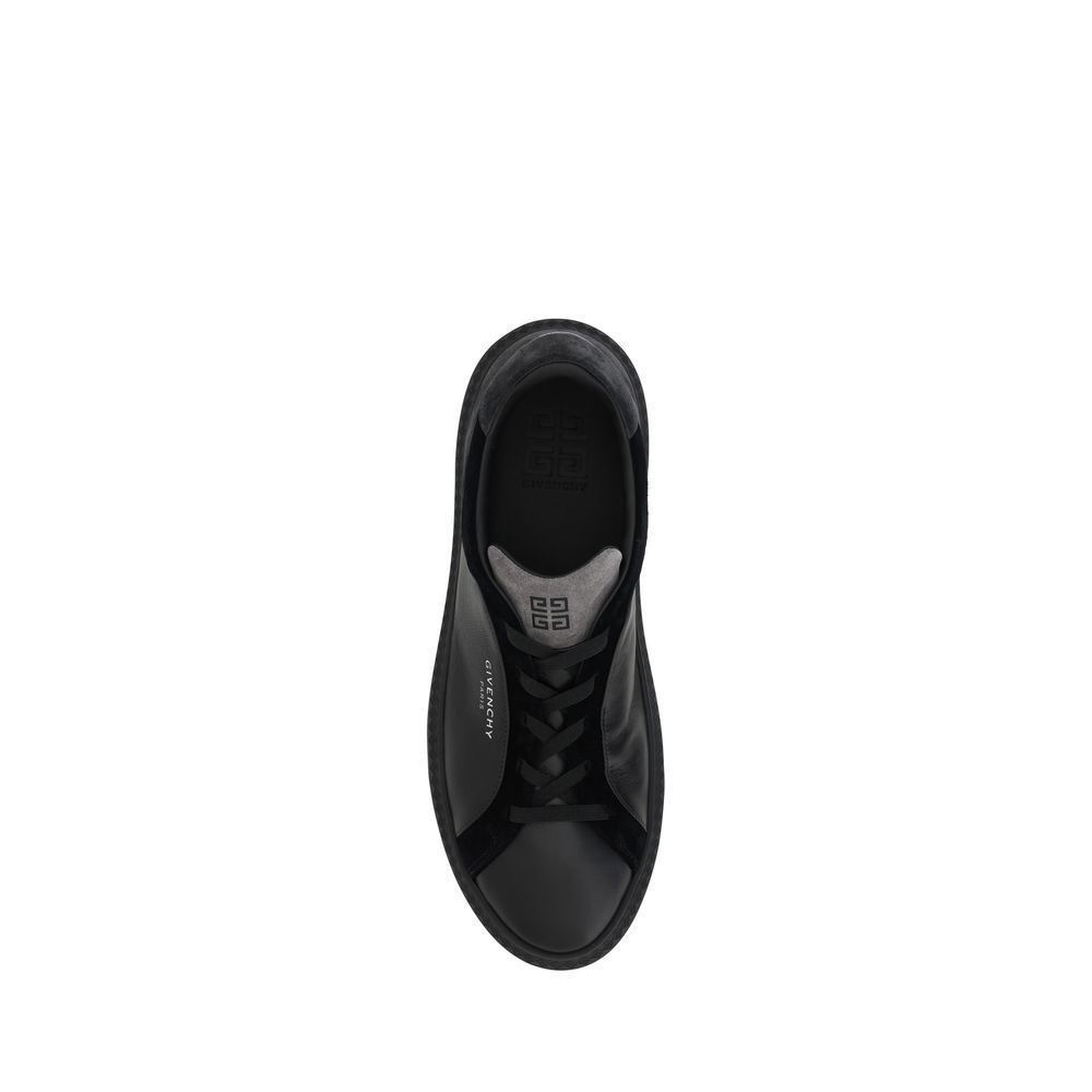 Givenchy Givenchy Black Leather G Set Sneakers Size US 11 / EU 44 - 4 Thumbnail