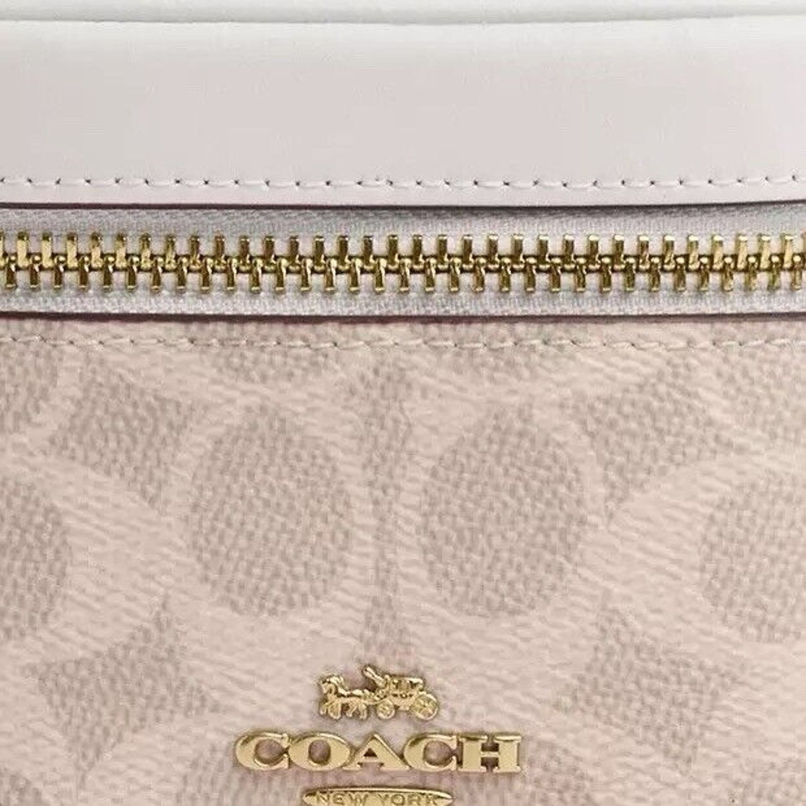 Coach NWT Coach Ava Crossbody Bag Signature Canvas CY732 Chalk Size ONE SIZE - 10 Thumbnail
