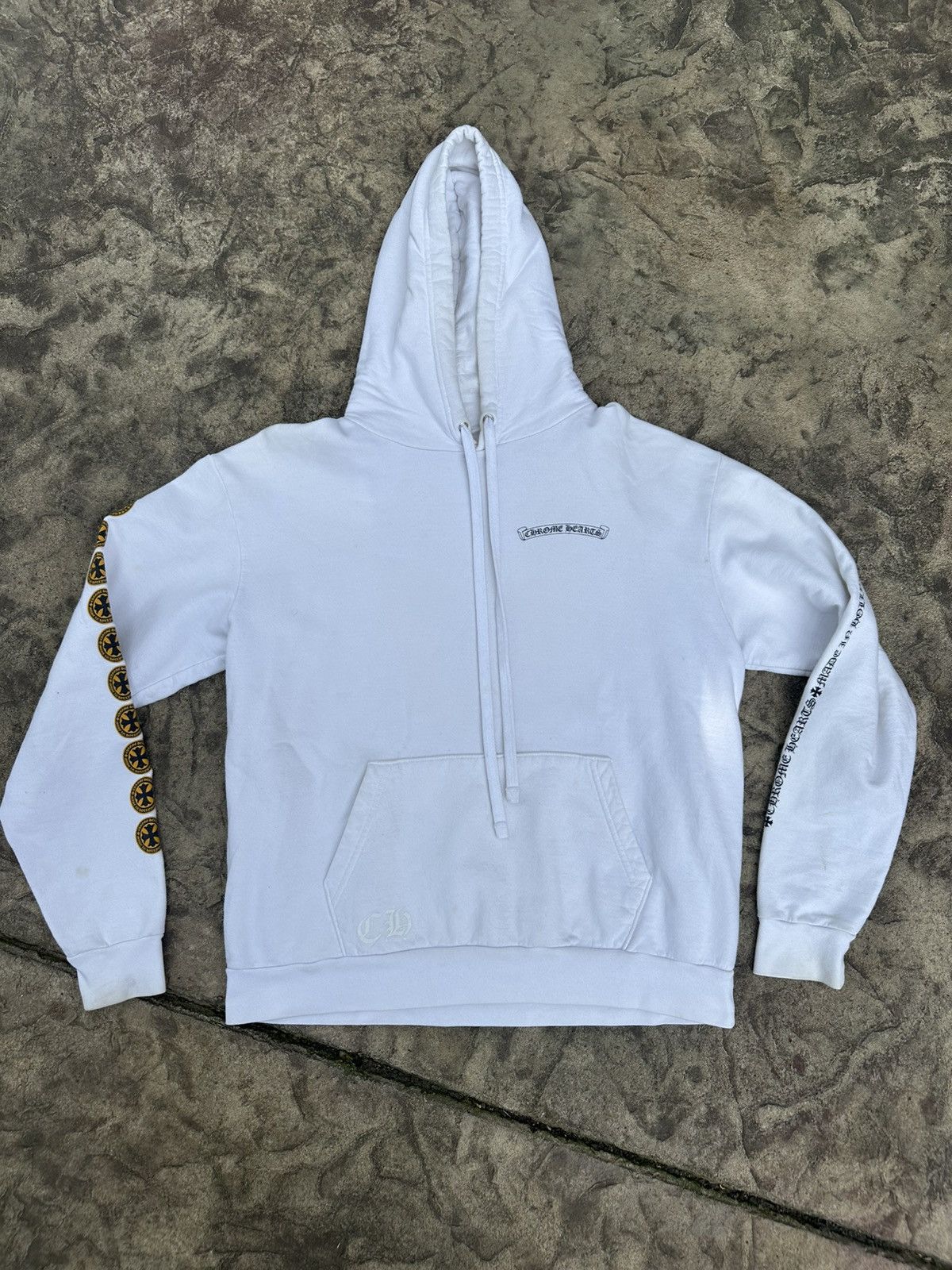 Chrome Hearts Chrome Hearts Yellow Cross Hoodie size Small Size US S / EU 44-46 / 1 - 1 Thumbnail