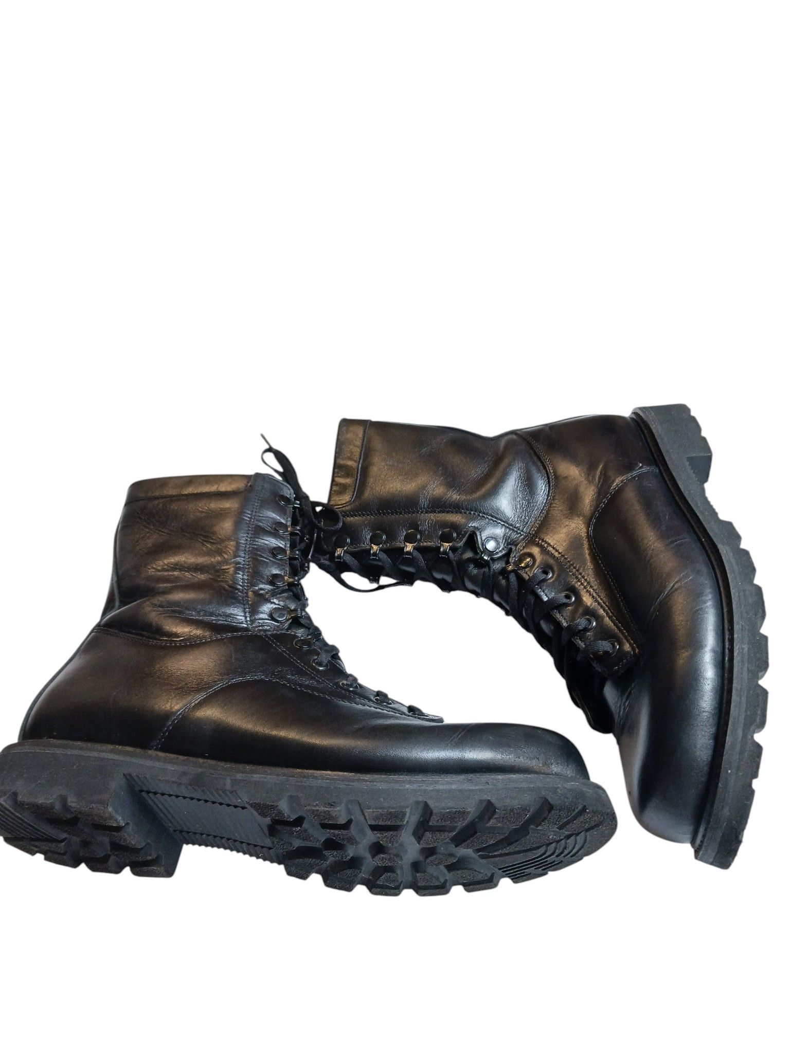 Other Vintage Canadian Military Black Combat Boots Size US 11 / EU 44 - 7 Thumbnail