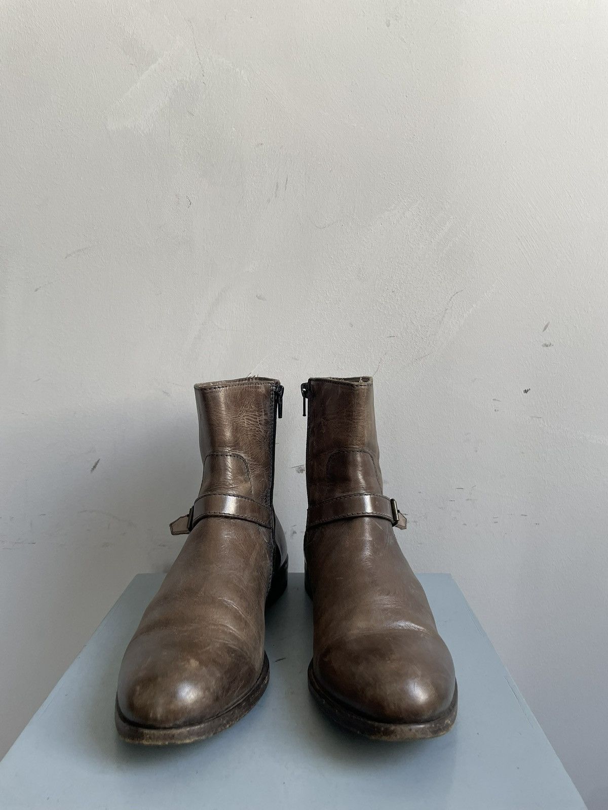 MoMA Rare Moma boots ankle avant garde Guidi style brown hype Size US 7.5 / EU 40-41 - 2 Thumbnail