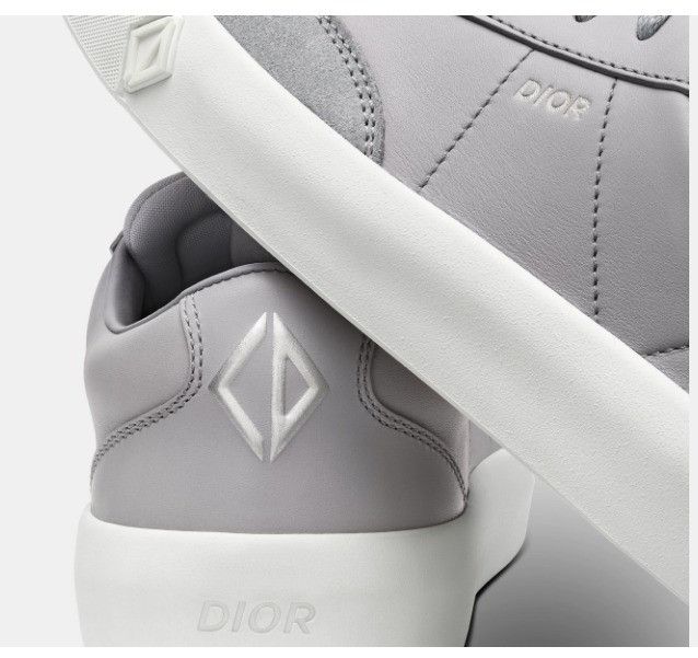 Dior o1w1db10924 Smooth Calfskin B101 Sneaker in Grey Size US 9 / EU 42 - 5 Thumbnail