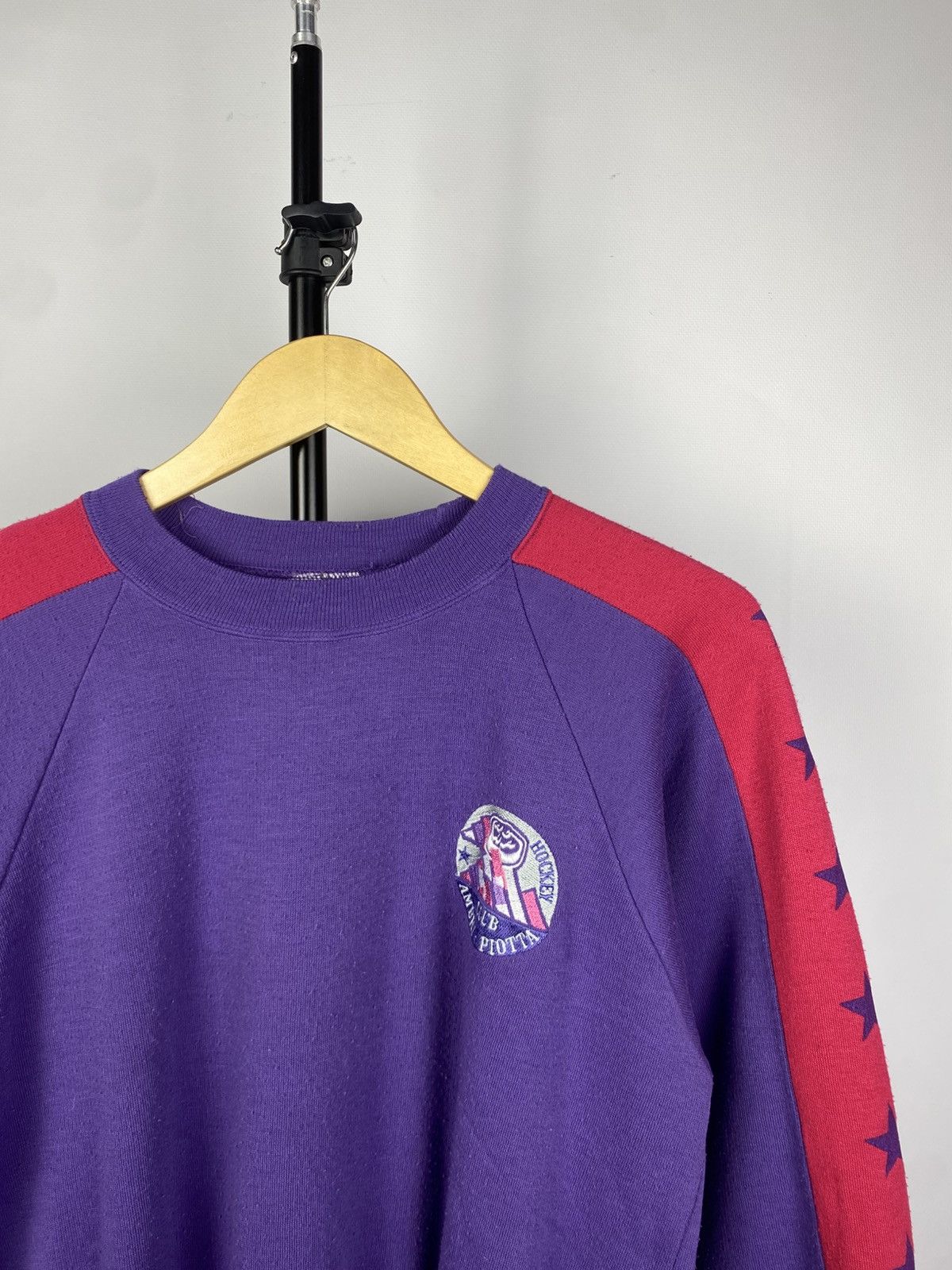 NHL × Vintage Vinatge 90s NHL Ambri Piotta Hockey Club Sweatshirt Size US S / EU 44-46 / 1 - 2 Thumbnail