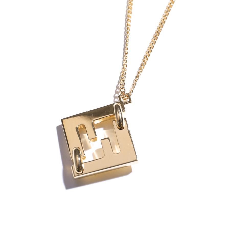 Fendi Fendi FF SELLERIA Necklace Forever Fendi Gold Size ONE SIZE - 1 Thumbnail