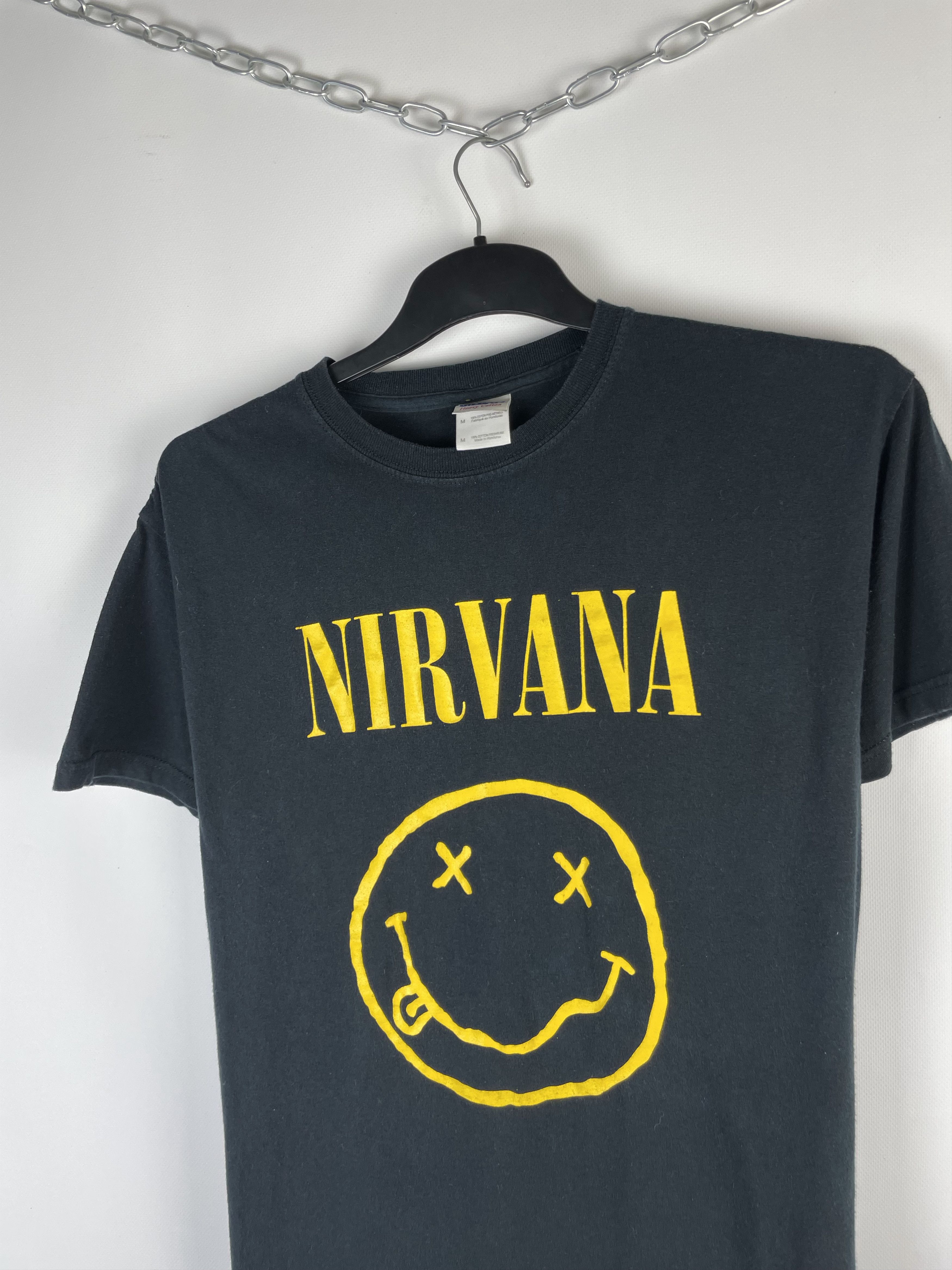 Band Tees Mens Vintage Nirvana T Shirt rock band tee Size US M / EU 48-50 / 2 - 3 Thumbnail