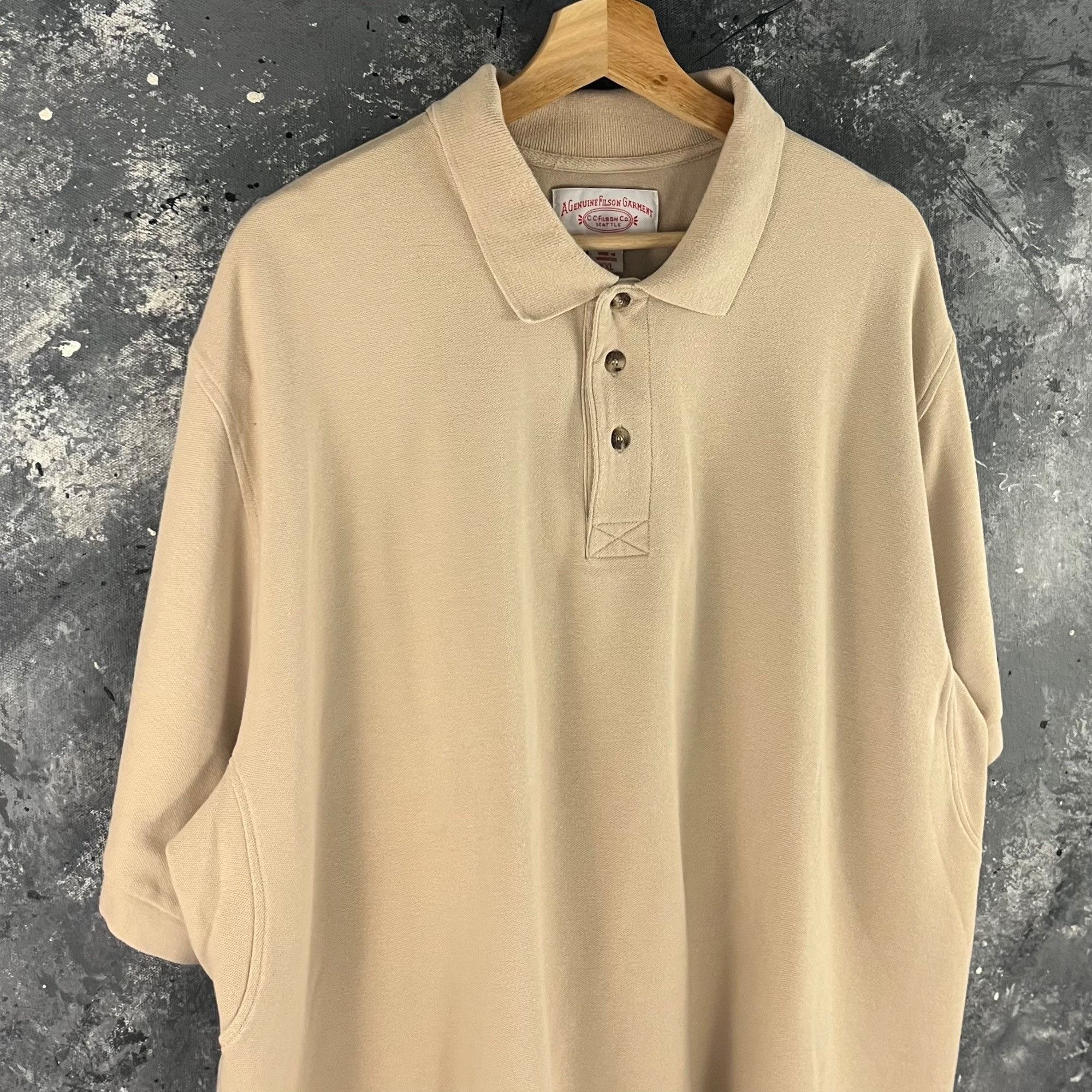 Filson × Vintage Filson polo button shirt Size US XXL / EU 58 / 5 - 2 Thumbnail