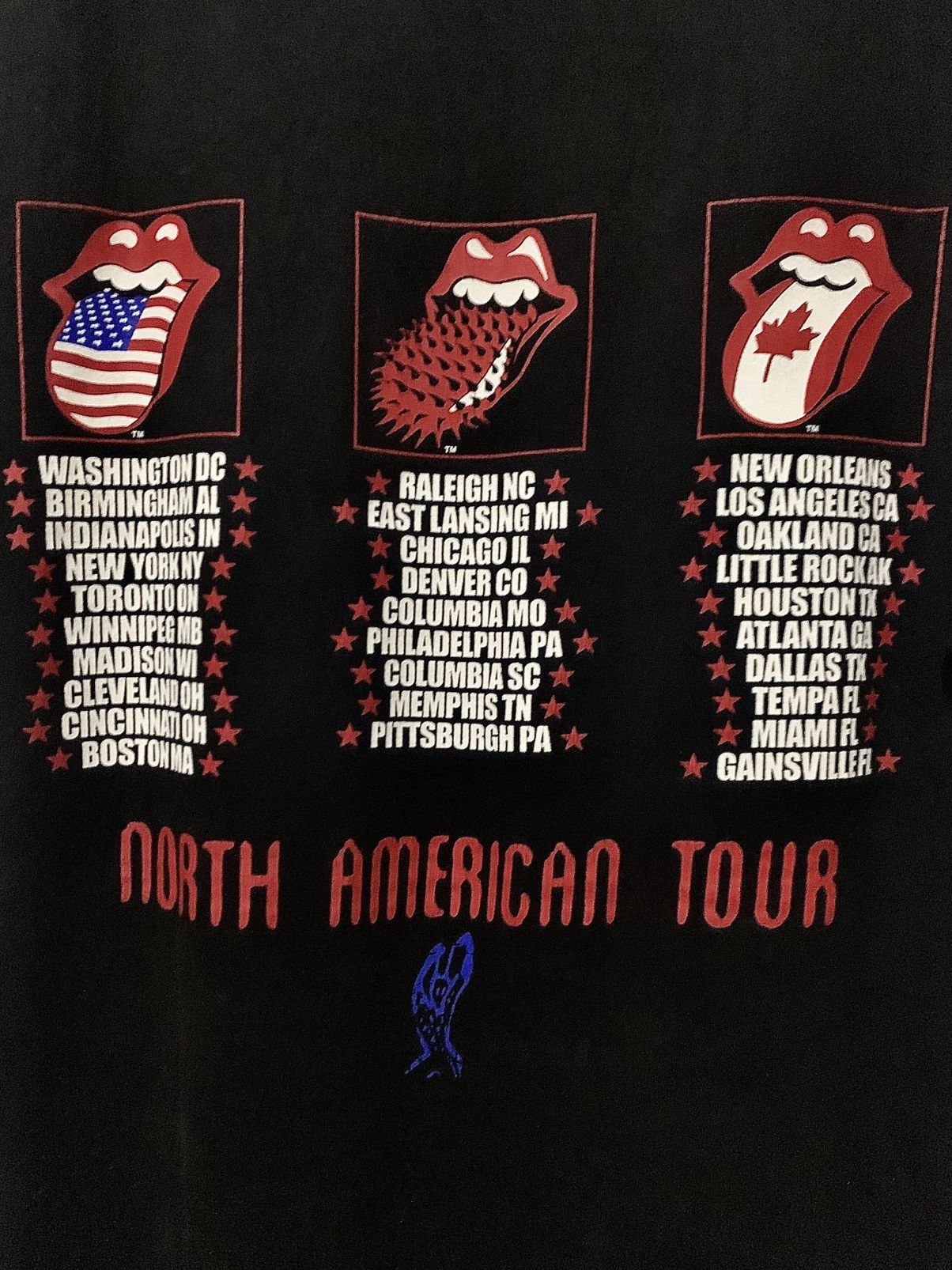 Band Tees Vintage Rolling Stones “Voodoo Lounge” North American Tour Size US L / EU 52-54 / 3 - 5 Thumbnail