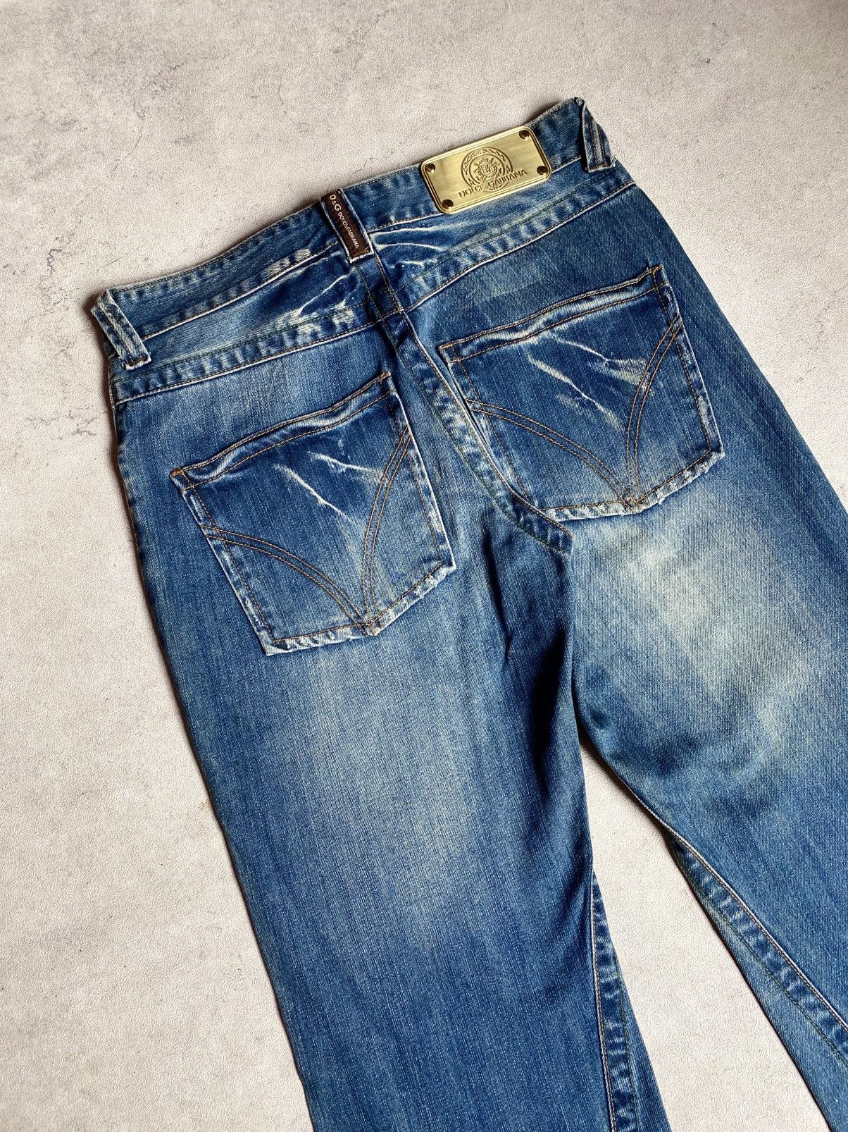 Dolce & Gabbana Vintage Dolce & Gabbana Y2K Jeans Size US 33 - 4 Thumbnail