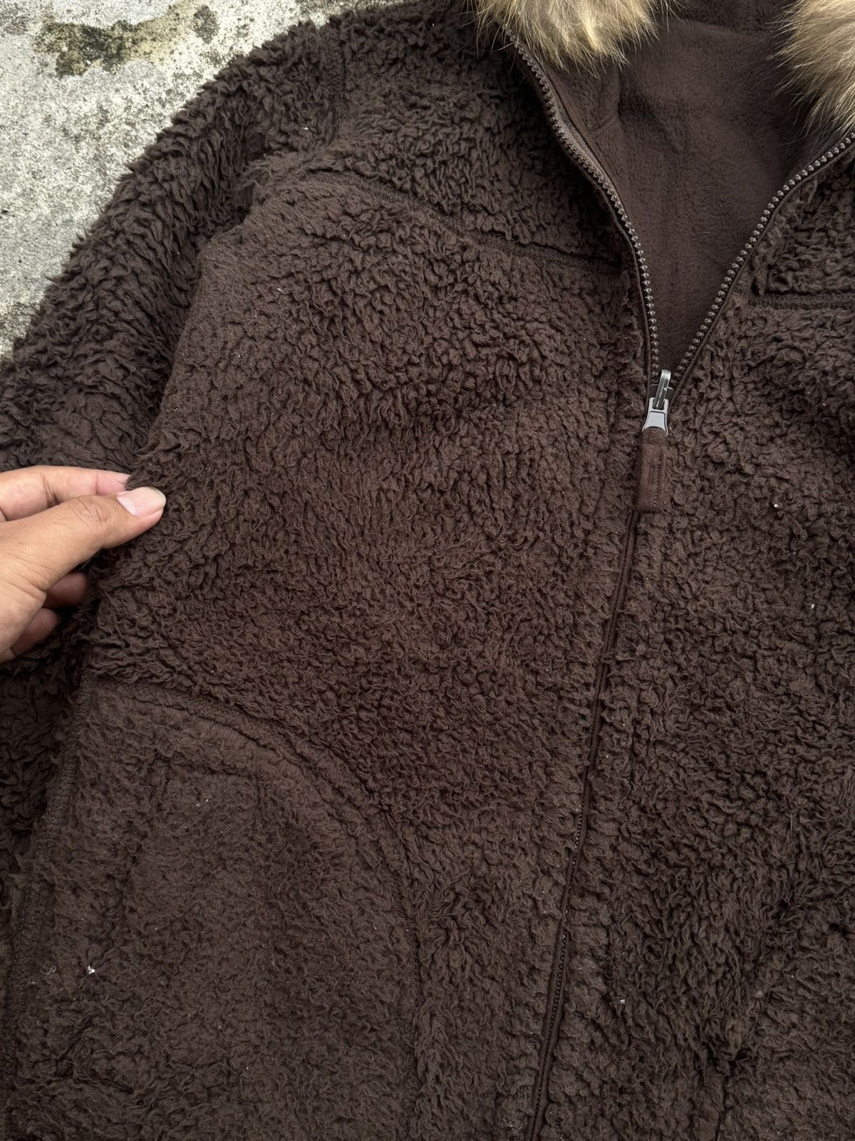 If Six Was Nine × Japanese Brand × Le Grande Bleu (L.G.B.) Furhoodie Reversible Petit Fleur style ifsix lgb goa Size US M / EU 48-50 / 2 - 7 Thumbnail