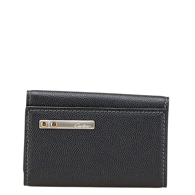 Cartier Cartier Logo Plate Leather Key Case Leather Key case DUTY FREE for USA