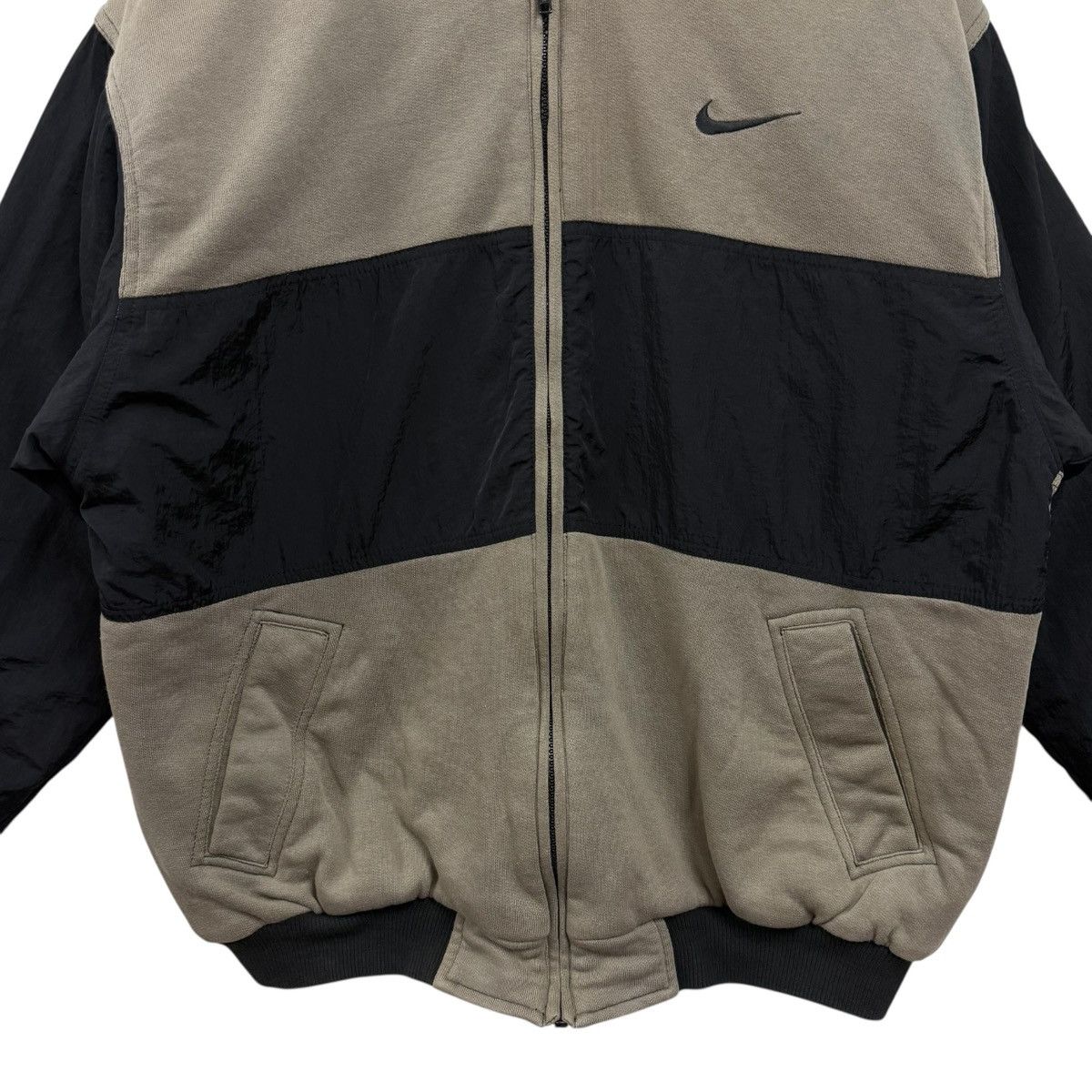 Nike Vintage 90s Nike Jacket Bomber Baggy Style Size US XL / EU 56 / 4 - 5 Thumbnail