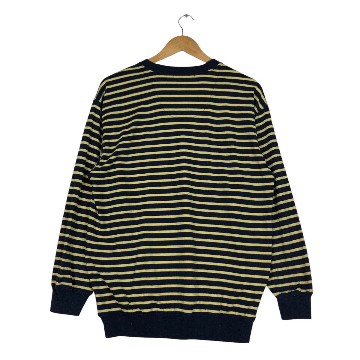 Japanese Brand × Vintage Vintage Jaguar Club Stripe Sweatshirt 90s Wear Medium #A2 Size US M / EU 48-50 / 2 - 7 Thumbnail
