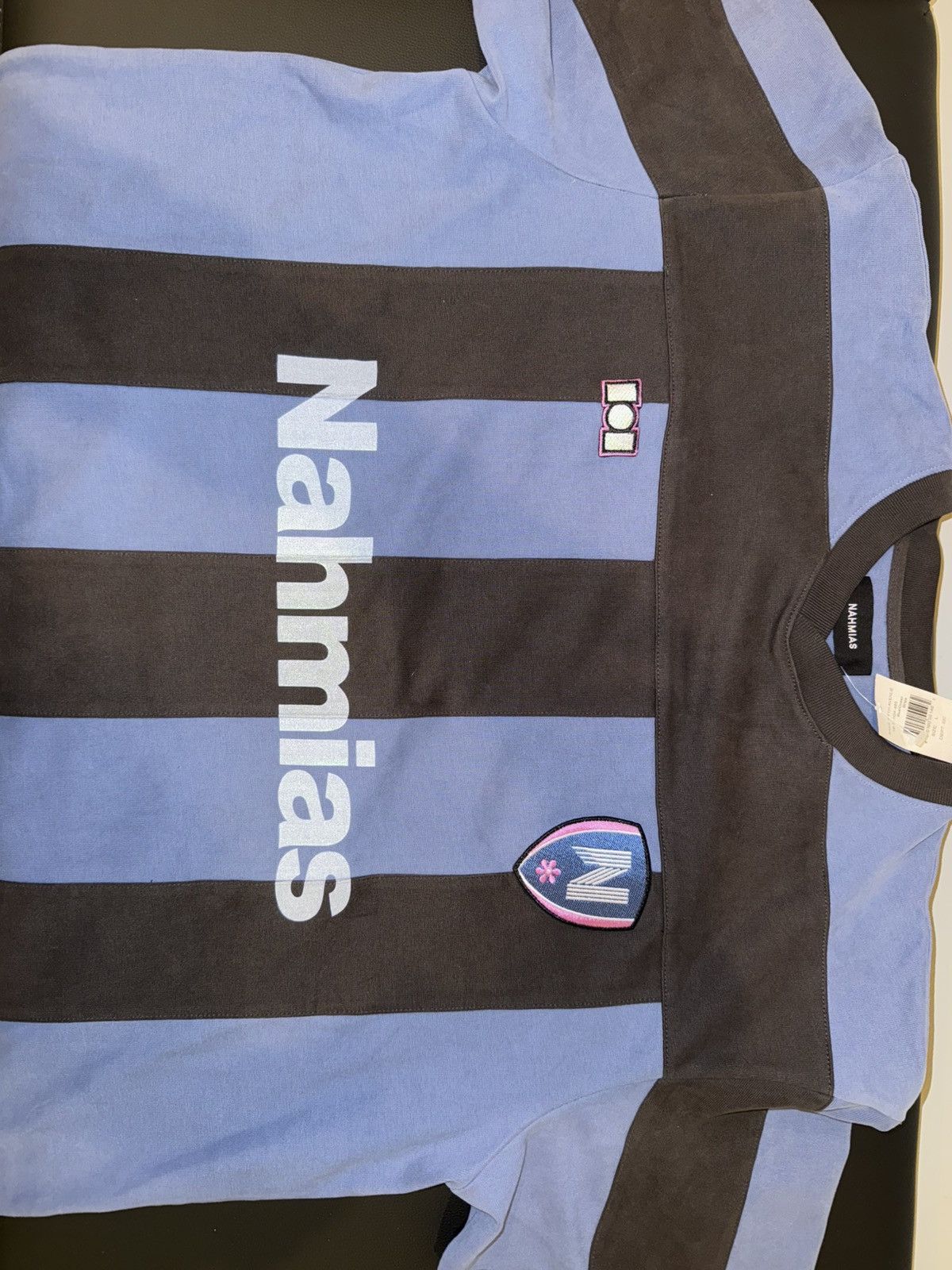 Nahmias Nahmias Striped Soccer jersey Size US L / EU 52-54 / 3 - 5 Thumbnail