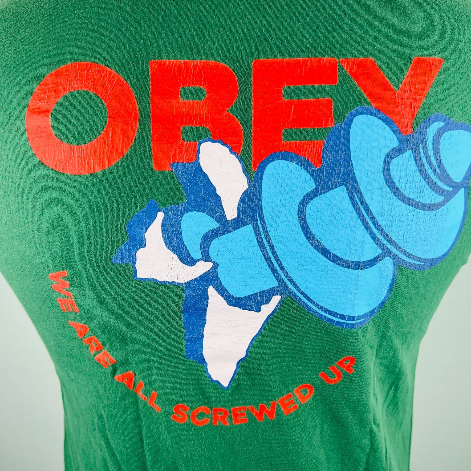 Obey OBEY - We Are All Screwed Up Medium T-Shirt Shirt Size US M / EU 48-50 / 2 - 4 Thumbnail
