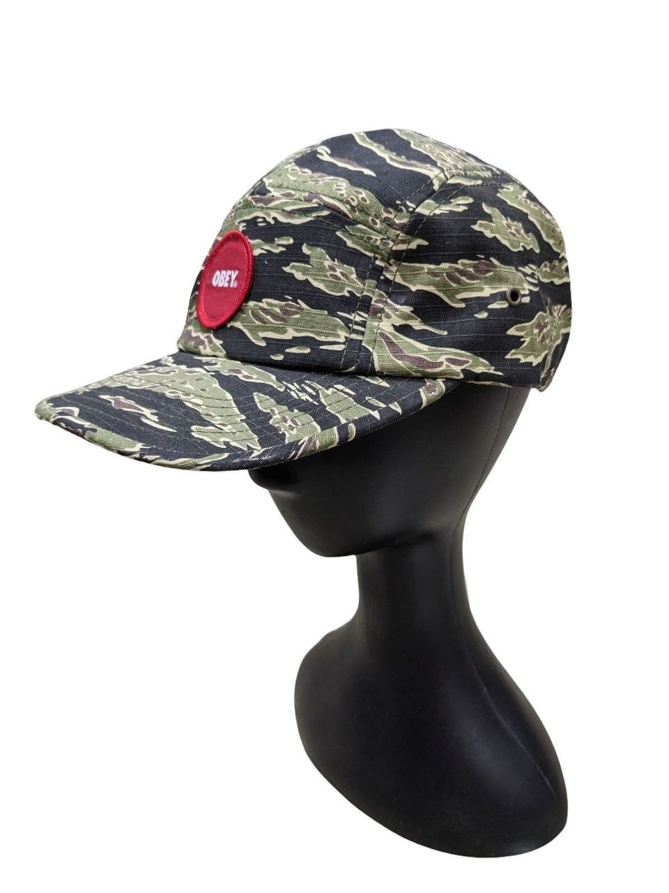 Obey OBEY 5 PANEL CAP CAMOUFLAGE TIGER STRIPE MOTIVE Size ONE SIZE - 2 Thumbnail