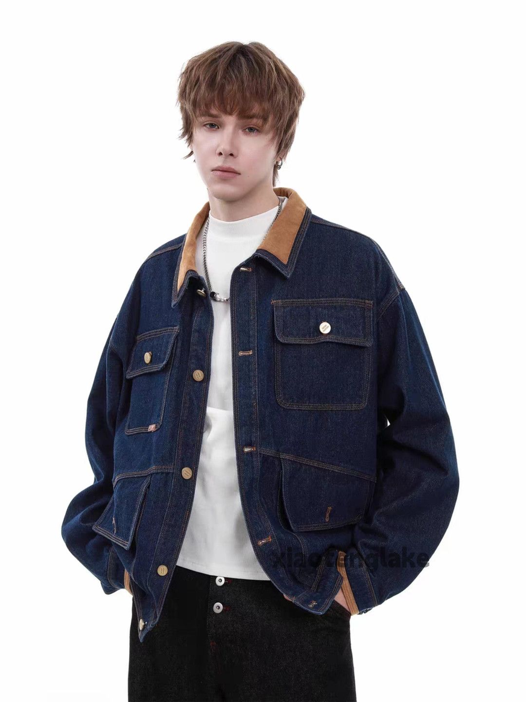 Vintage Utility loose baggy hiphop carpenter cargo work jacket Size US XL / EU 56 / 4 - 2 Thumbnail