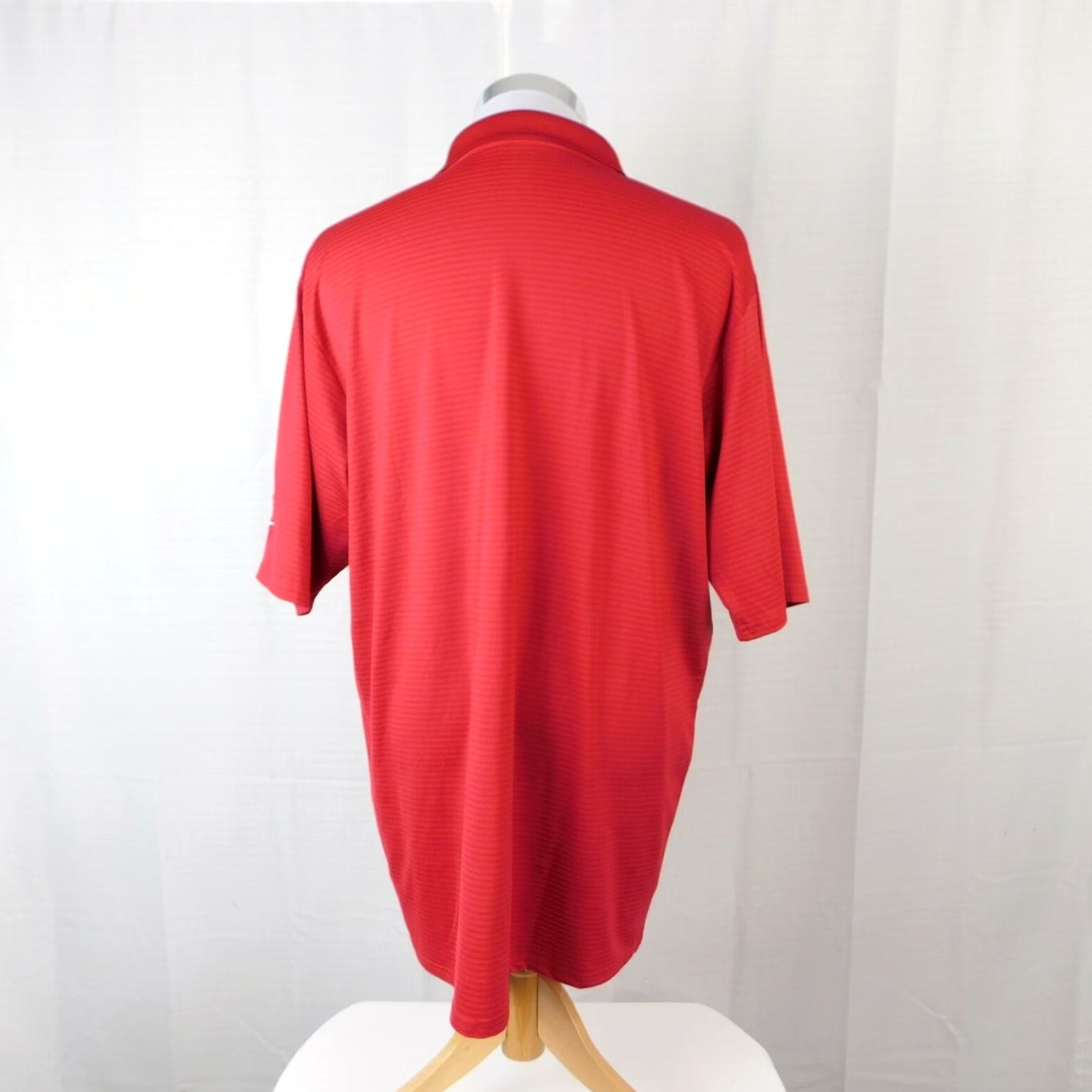 Vintage Rawlings Men's Polo Baseball Shirt Red L Short Sleeve Crew Neck Logo Sports Shirt Men Regular Fit Size US L / EU 52-54 / 3 - 2 Thumbnail