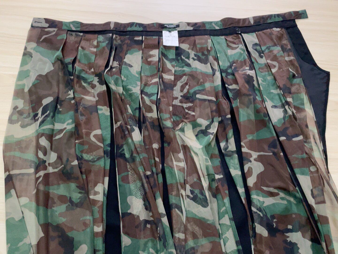 Junya Watanabe Junya Watanabe 21AW Camo Wrap Maxi Skirt Archive GGGG1 Size 31" - 4 Thumbnail