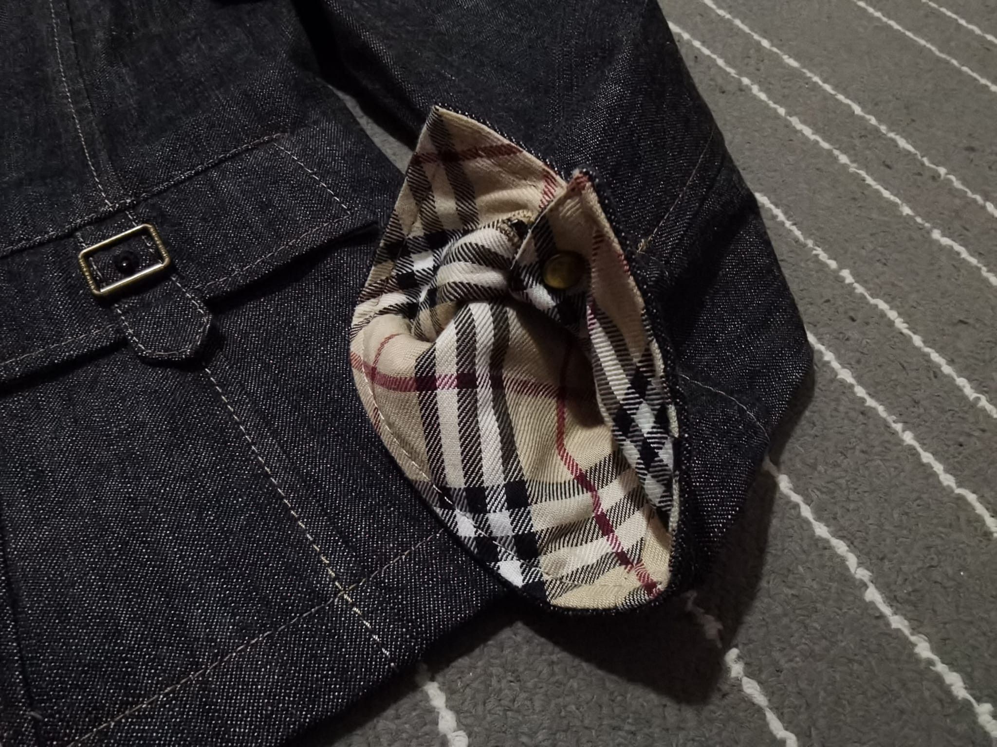 Burberry × Designer BURBERRY LONDON woman denim jacket XXS 2147 Size XXS / US 00 / IT 34 - 12 Thumbnail