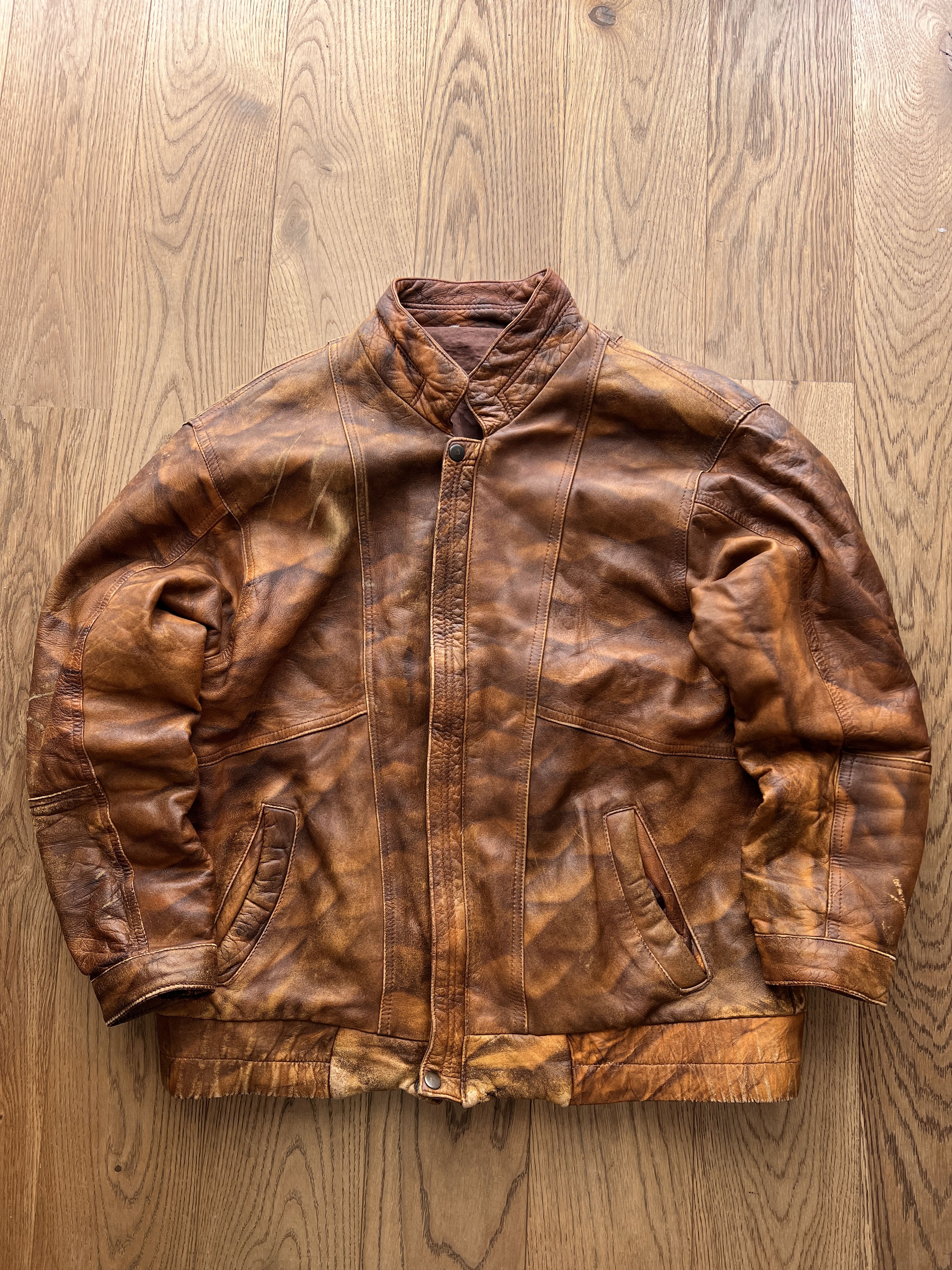 Le Grande Bleu (L.G.B.) L.G.B Leather Bat Riders Jacket | Grailed