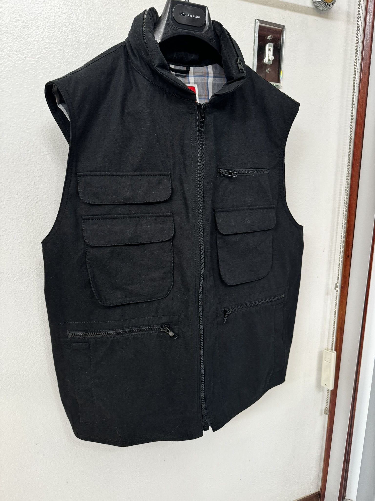 KENZO BLACK Tactical Gilet in sz. SMALL (fits M/L) MSRP $642