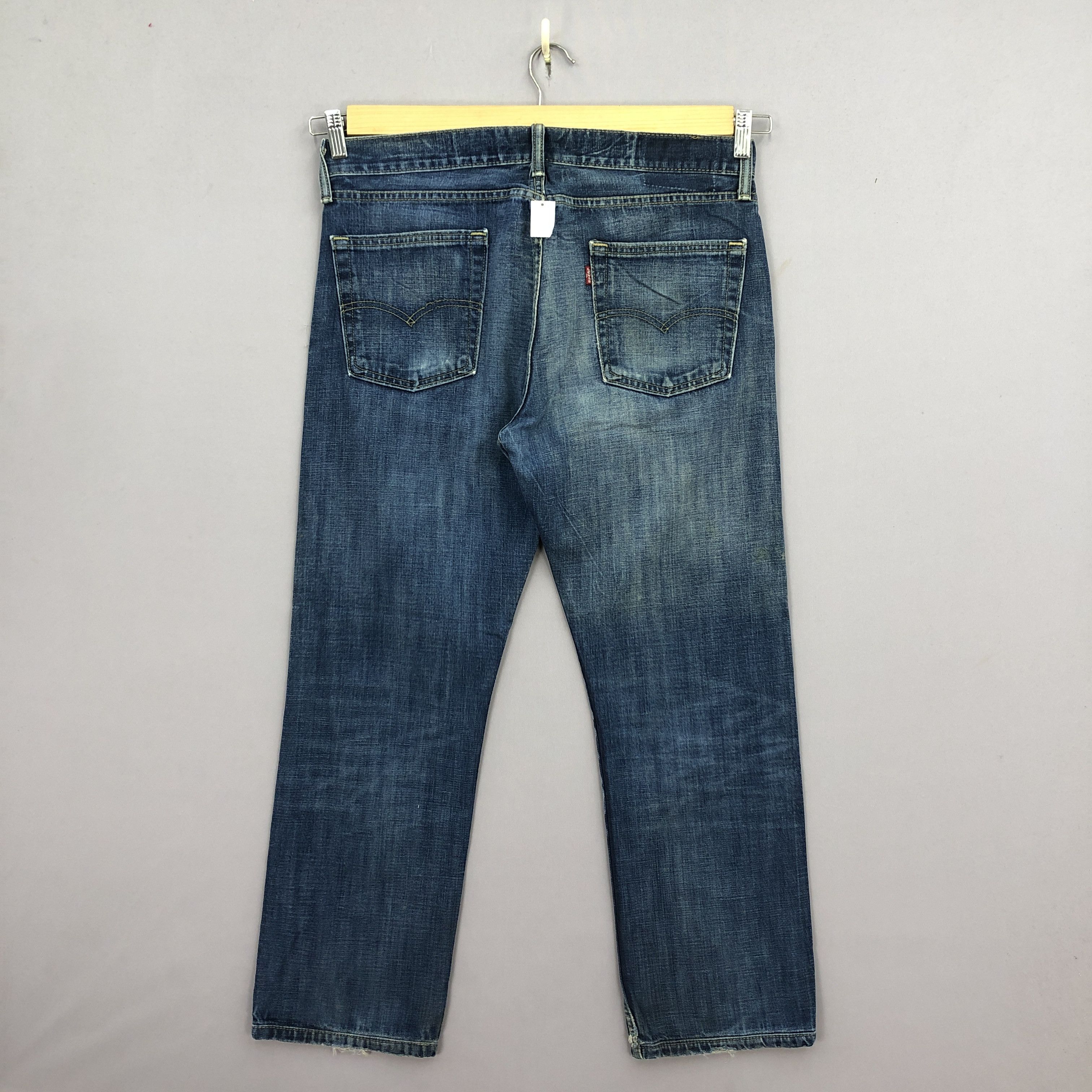 Levi's Vintage Y2K Levis Blue Jeans Denim Pants BS47146 Size US 34 / EU 50 - 2 Thumbnail