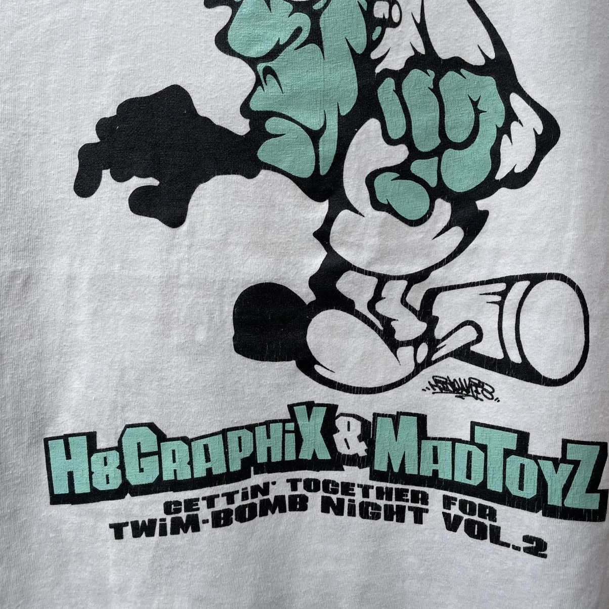 Hanes 🔥Vintage 90s H8 Graphix X Mad Toys Frakenstein Parody Tee Size US M / EU 48-50 / 2 - 6 Thumbnail