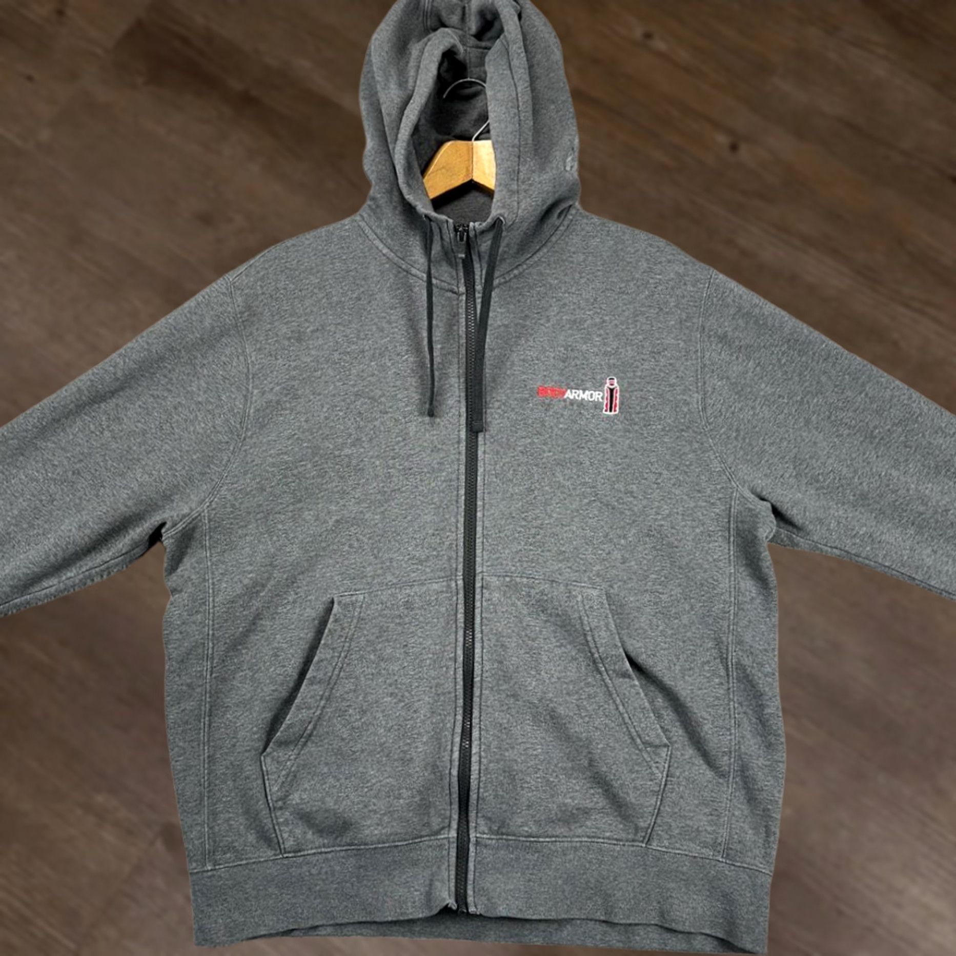 Nike Nike Jacket Mens Large Gray Full Zip Hooded Pockets Long Sleeve Sportswear Casual Outdoor Athletic Size US L / EU 52-54 / 3 - 1 Thumbnail