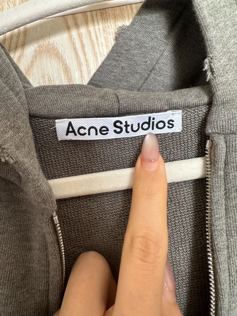 Acne Studios acne studios Make old ripped logo hoodies 2504-Nextarrow Size US M / EU 48-50 / 2 - 4 Thumbnail