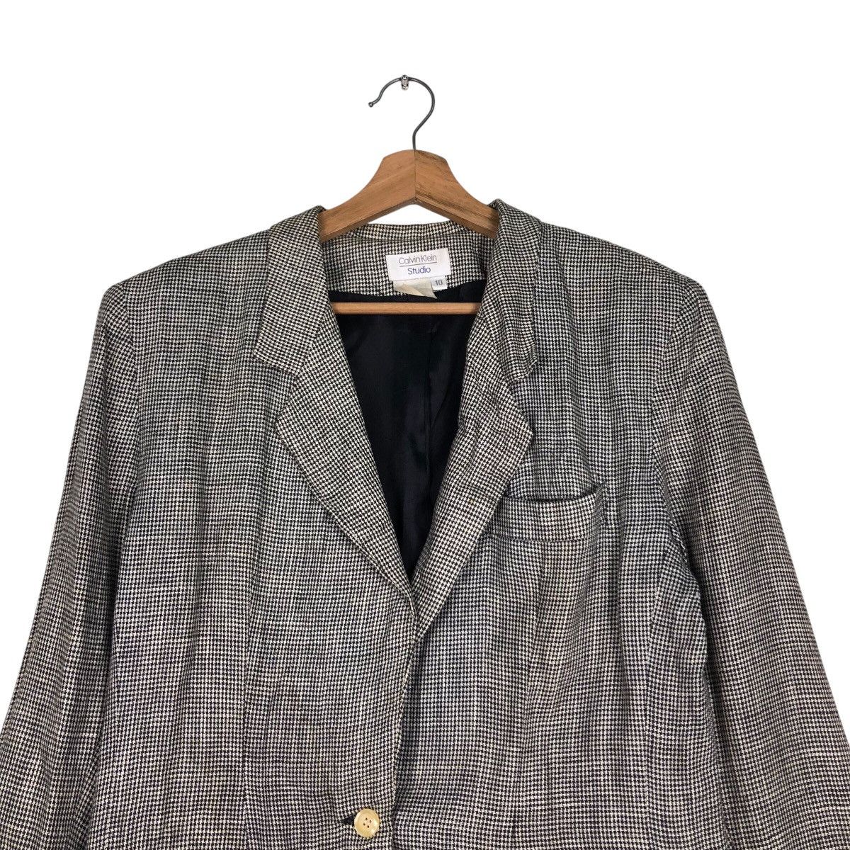 Calvin Klein 📌Tartan Check Biker Chore Jacket Calvin Klein Studio Size US M / EU 48-50 / 2 - 4 Thumbnail