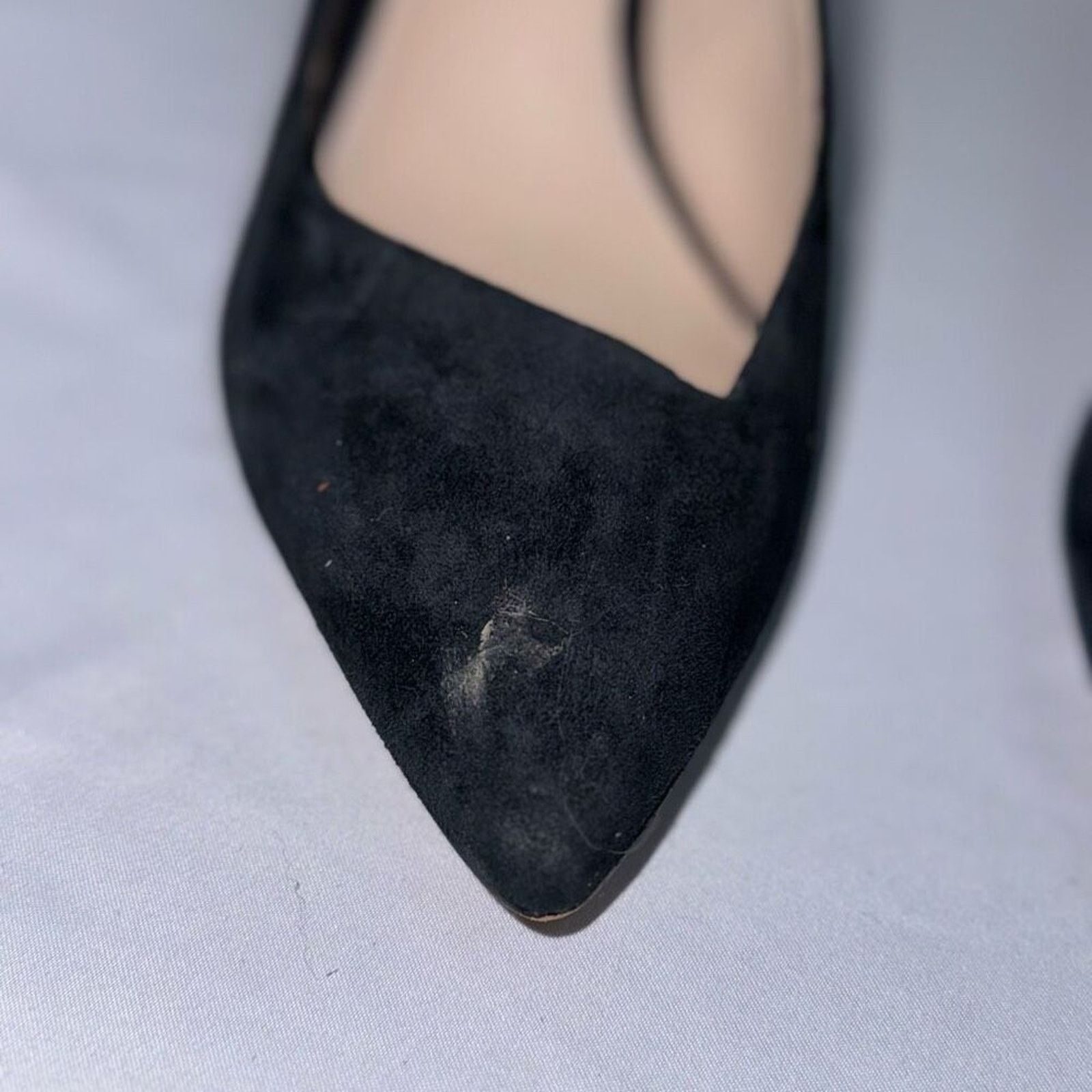 Other 1.State Black Asymmetric Pointed Toe Block Heel | Sz 8 Size US 8.5 / IT 38.5 - 4 Thumbnail