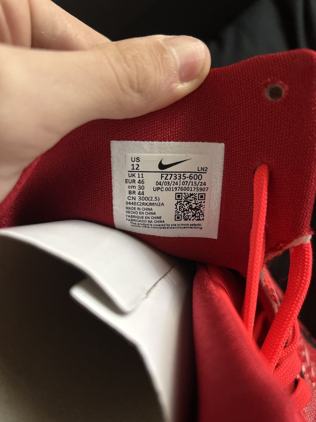 Nike Christmas Kobe 9 Elite Protro High 2024 Size US 12 / EU 45 - 6 Thumbnail