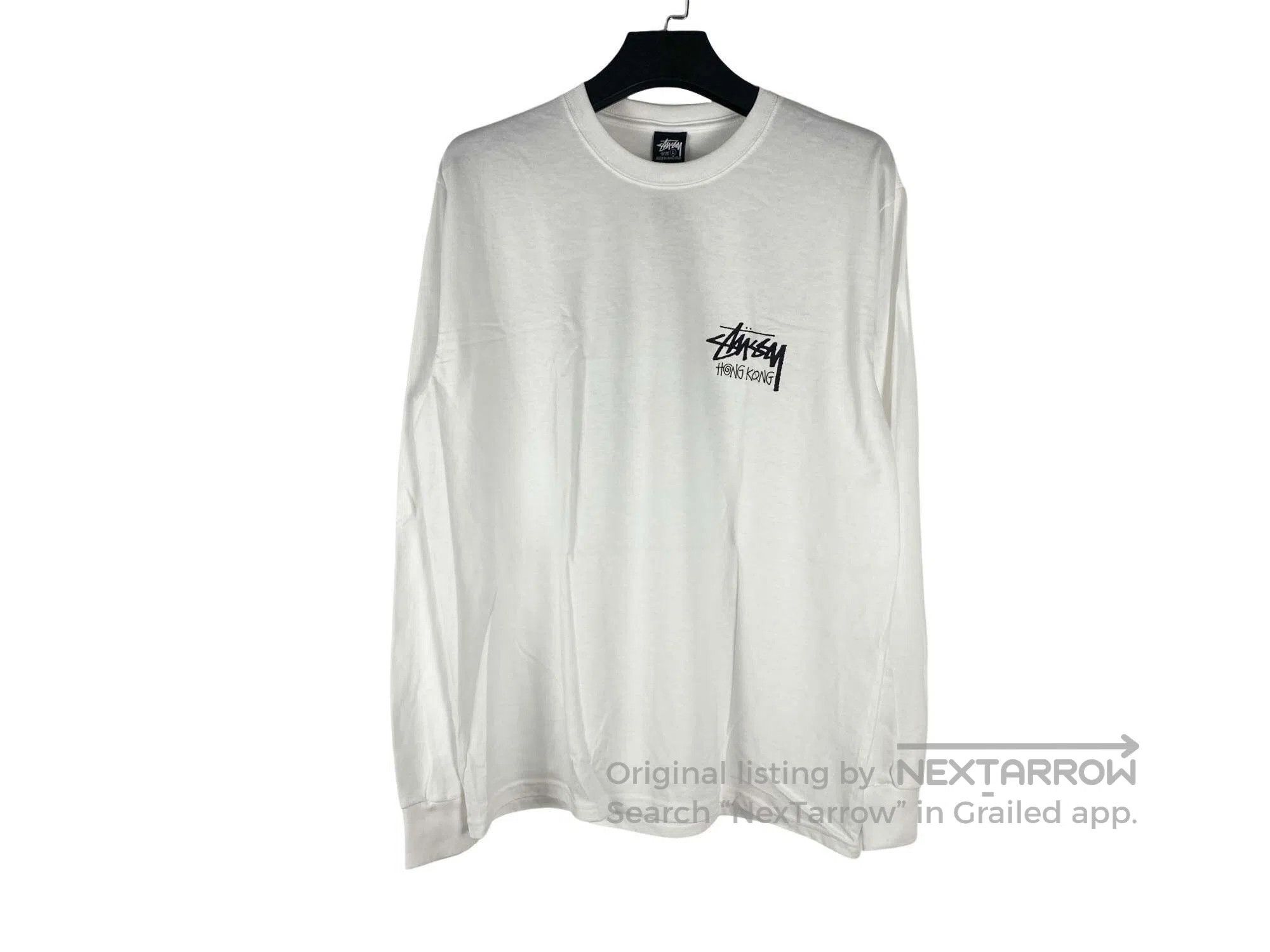 Stussy Stussy Hong Kong Exclusive White Long Sleeve Size US L / EU 52-54 / 3 - 2 Thumbnail