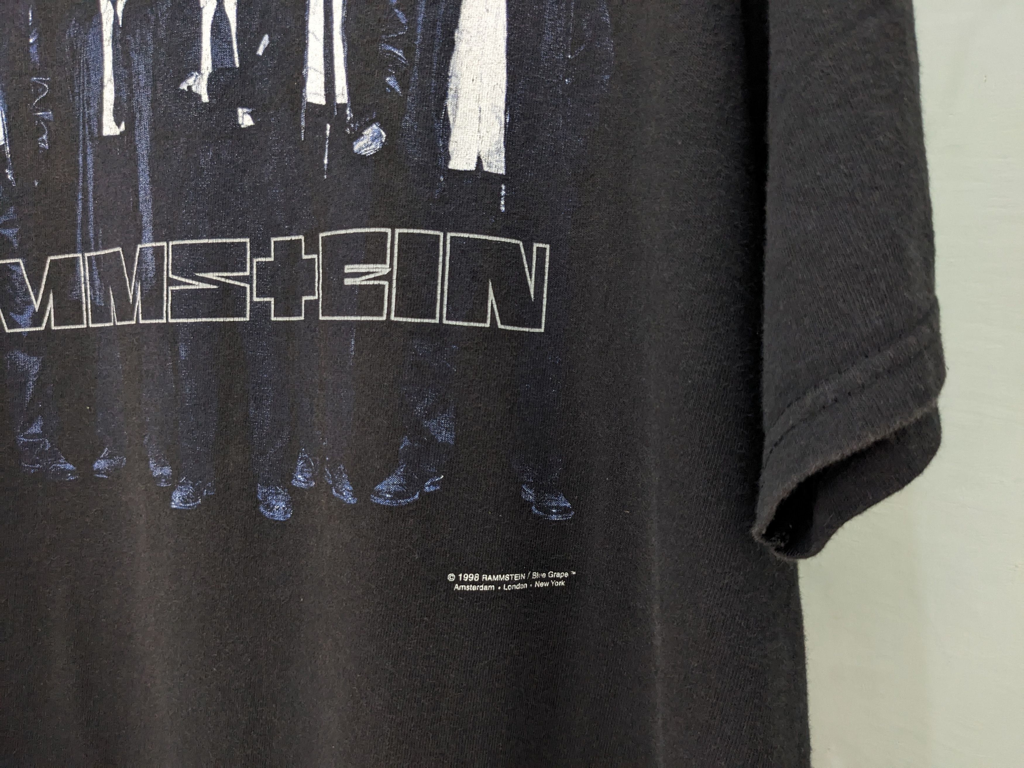 Vintage Rammstein Family Value Tour 1998 ( With Backhit ) Size US L / EU 52-54 / 3 - 4 Thumbnail