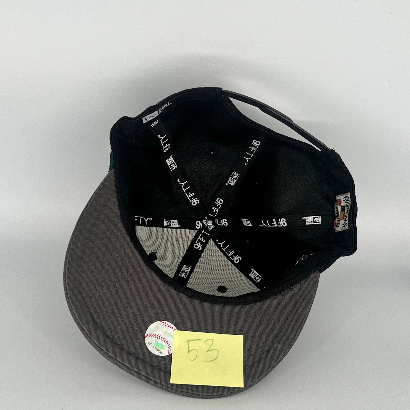New Era Black/Gray Arizona Diamondbacks New Era MLB 9Fifty Snapback Size ONE SIZE - 4 Thumbnail